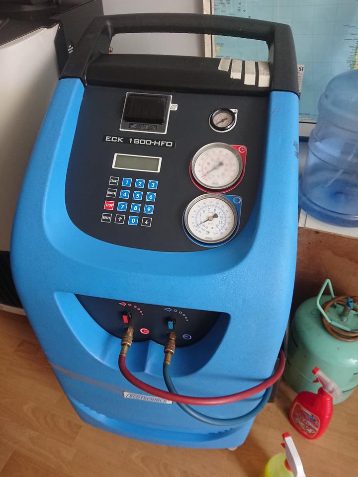 Ecotechnics Klima Gaz Dolum Makinası