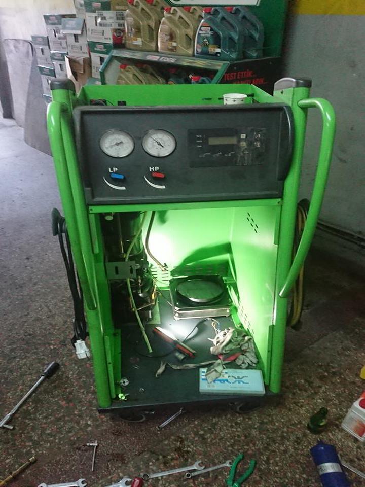 Bosch Klima Gaz Dolum Makinası Servisi Tamiri